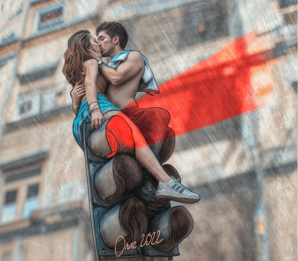 Ilustración de Henry Drae sobre la conexión emocional antes del sexo