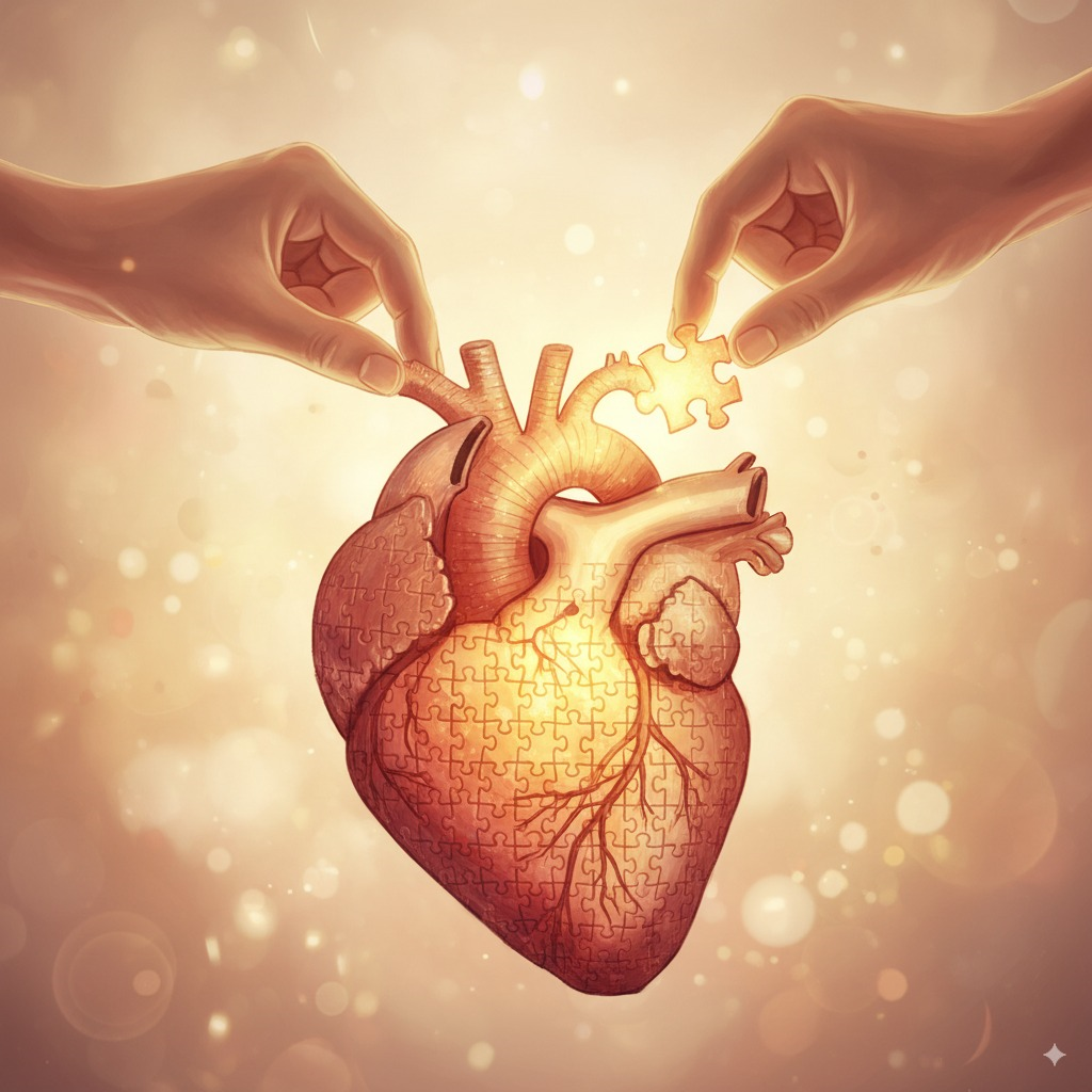 Un poema de amor para dedicar - ilustración alegórica