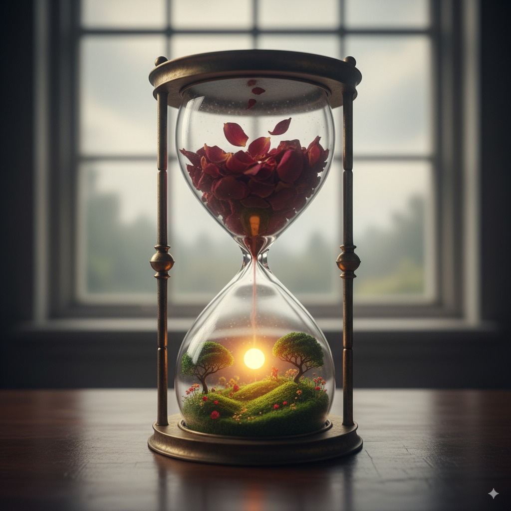 Poema sobre un amor perdido - ilustración conceptual