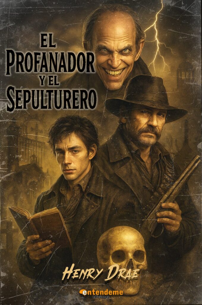 El profanador y el sepulturero - Novela de terror gótico de Henry Drae