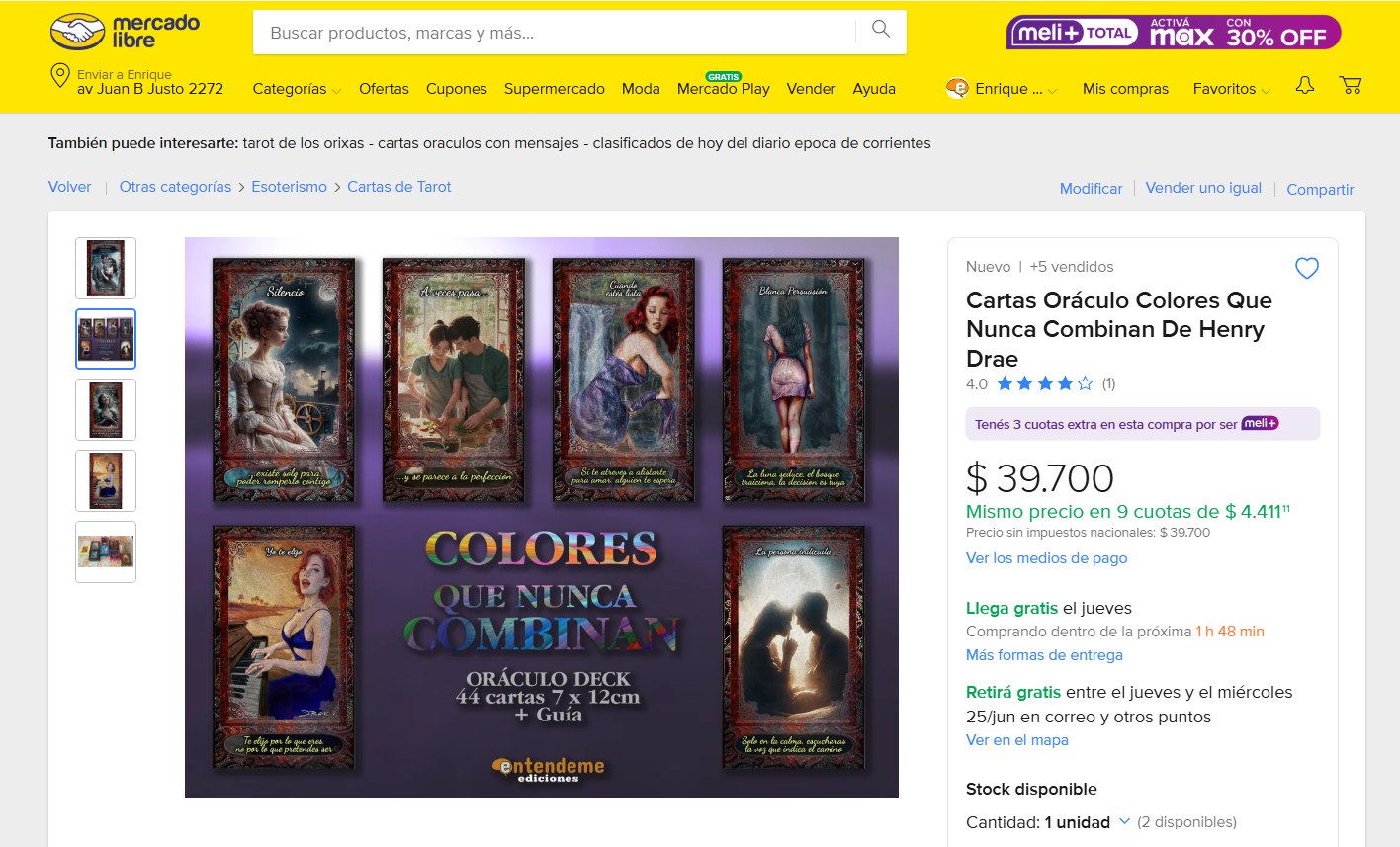 Oráculo de Colores que Nunca Combinan - Imagen 7