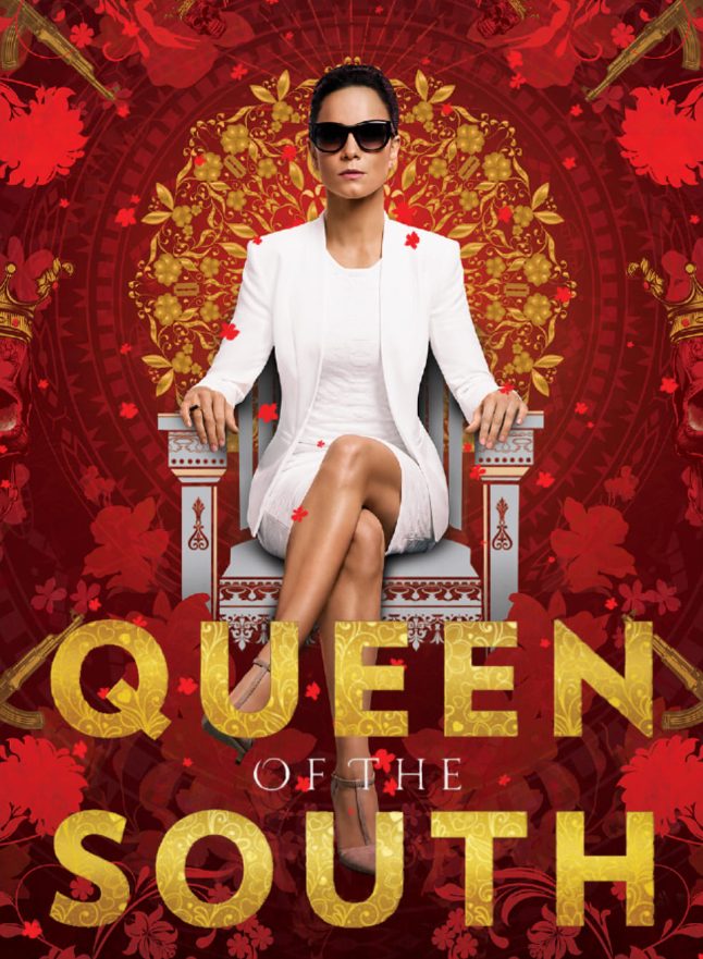 Portada de qUEEN OF THE SOUTH, versión gringa que también aporta elementos de prueba para la contienda de Rosario Tijeras Vs La Reina del Sur