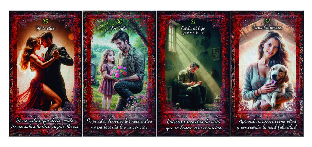 Set de cartas del oráculo de Colores que Nunca Combinan