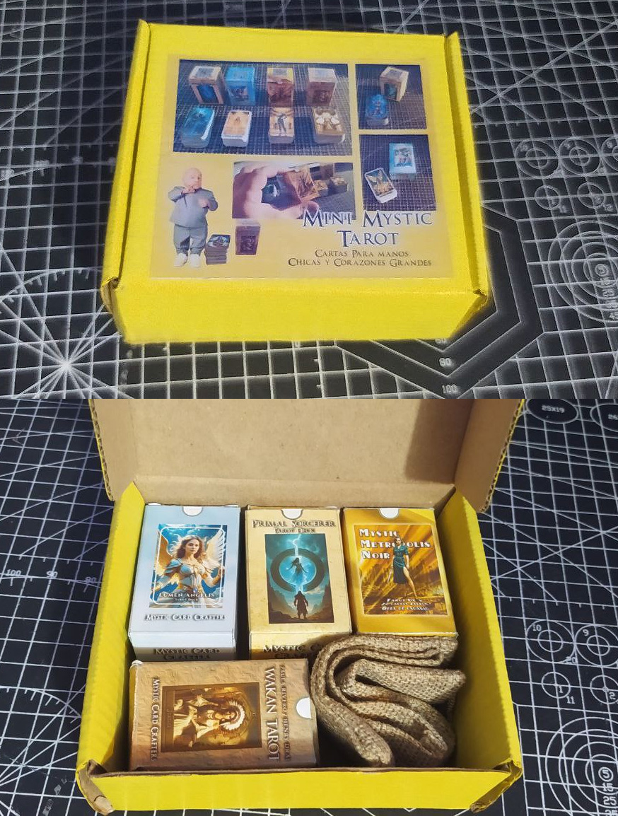 Set De Mini Tarots X 4 Títulos Originales - Combo - Imagen 5