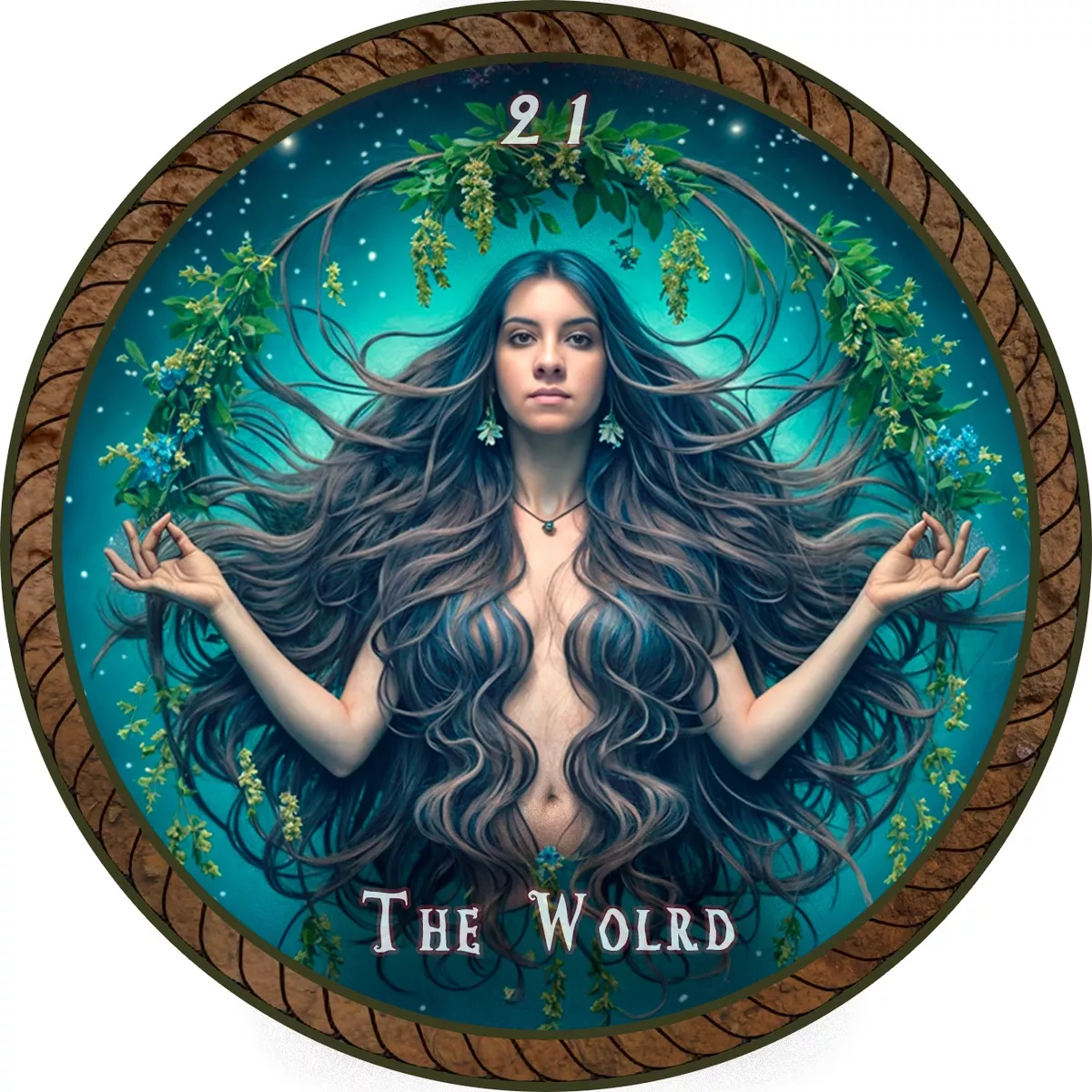 Cartas De Tarot Arcanos Circulares 66 Cartas Tres Energías - Imagen 2