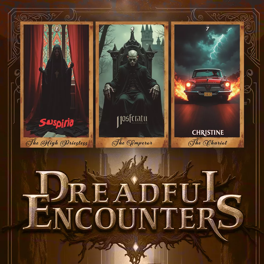 Cartas Tarot Cine De Terror Dreadful Encounters