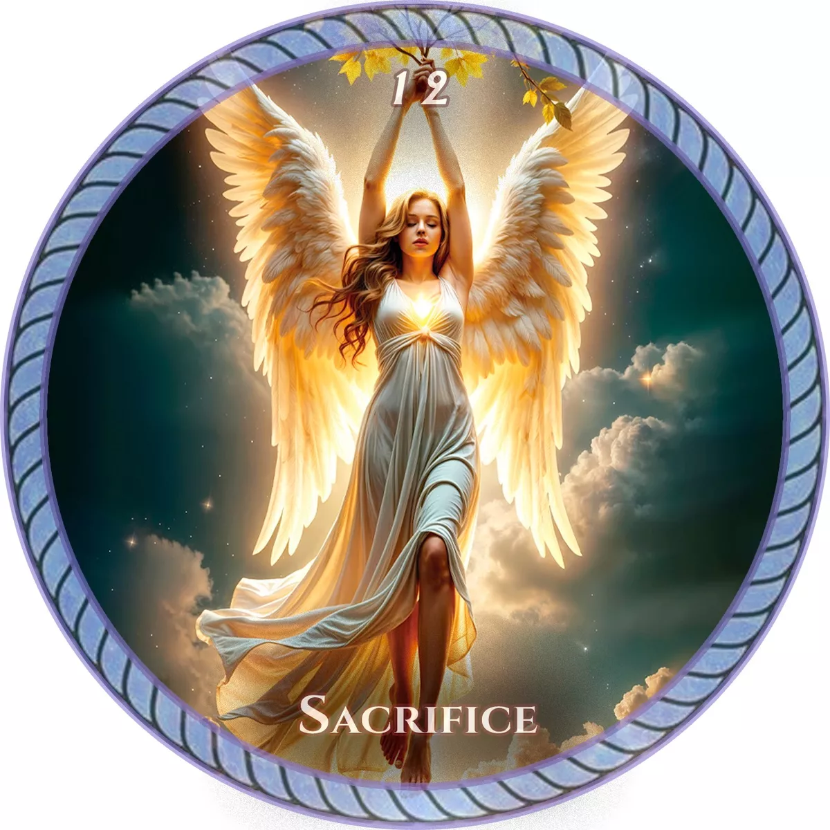 Cartas De Tarot Arcanos Circulares 66 Cartas Tres Energías - Imagen 5