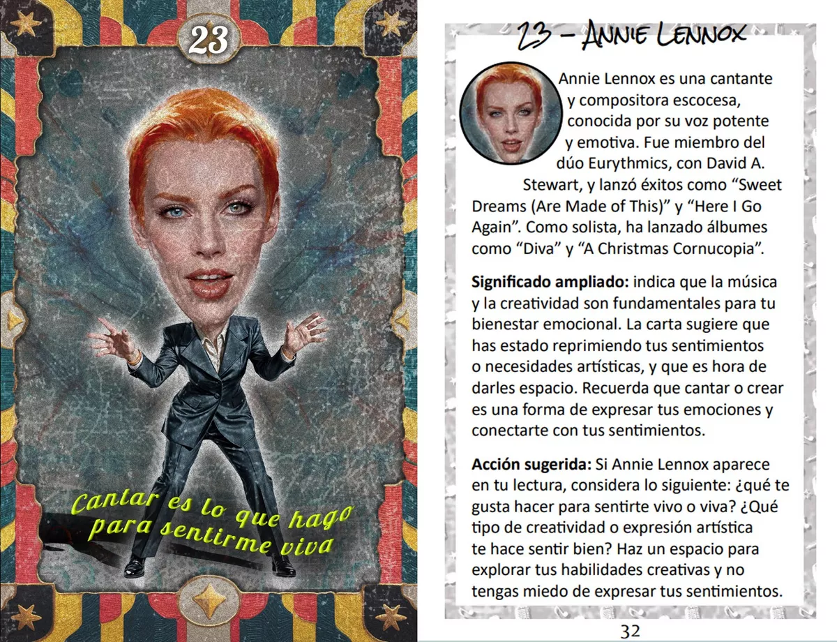Mazo De Oráculo Music Legends - En Español - Imagen 4