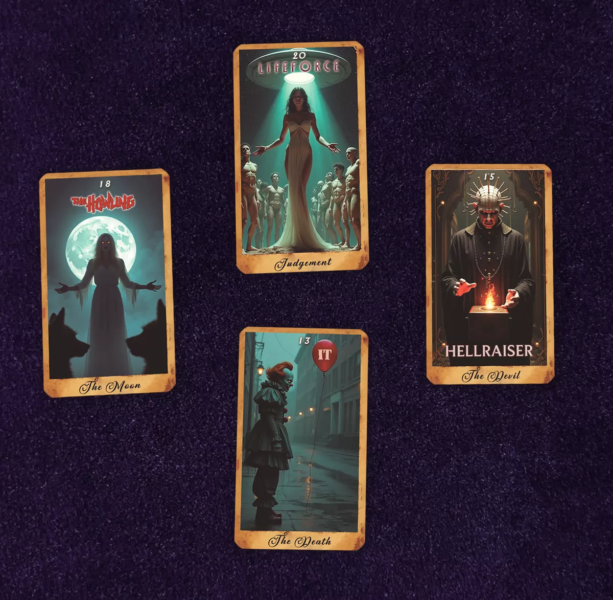 Cartas Tarot Cine De Terror Dreadful Encounters - Imagen 7