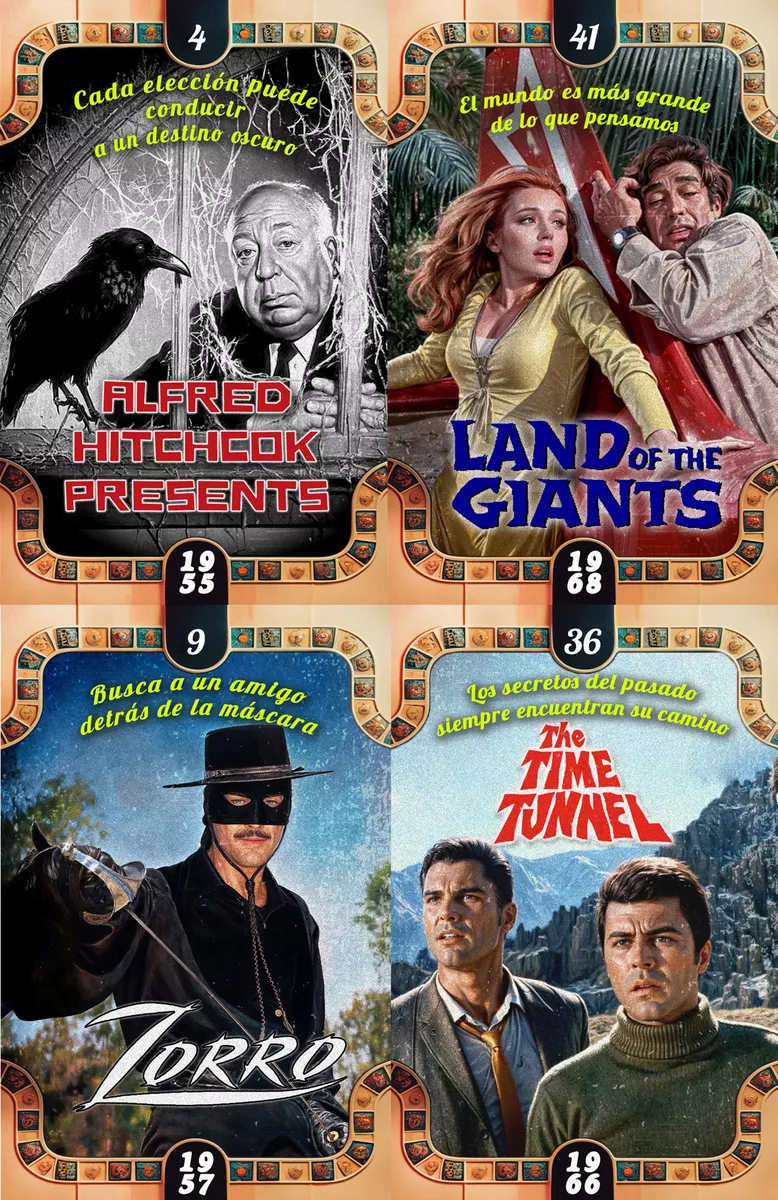Mazo De Oráculo Tv Legends - Boomer Edition - En Español - Imagen 3