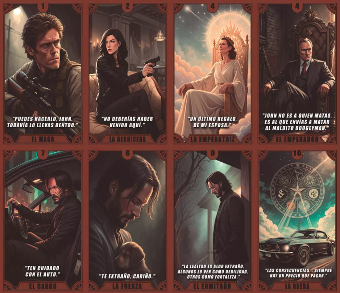 Tarot De Arcanos Mayores - Baba Yaga's Path - Imagen 4