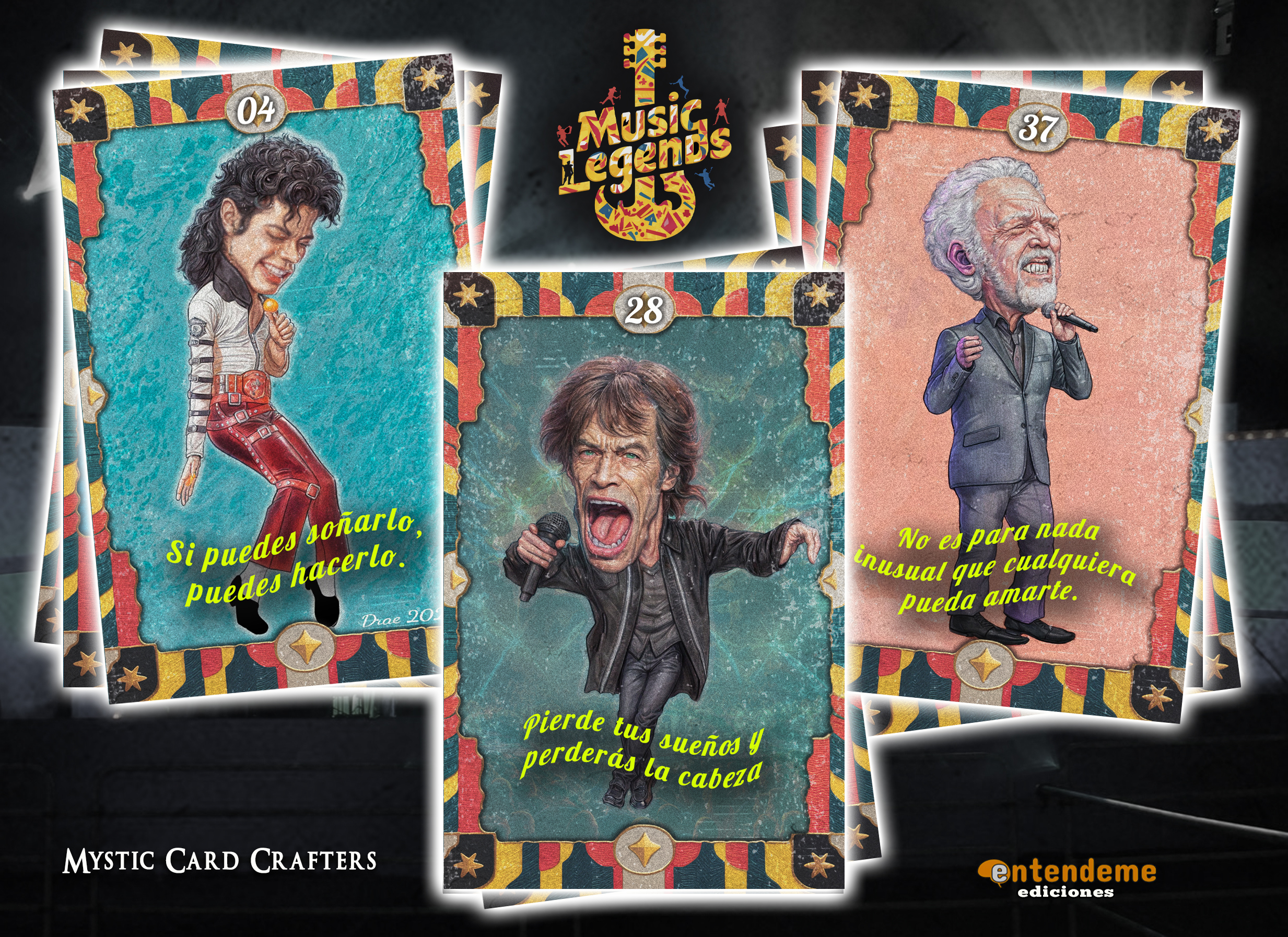 Mazo De Oráculo Music Legends - En Español