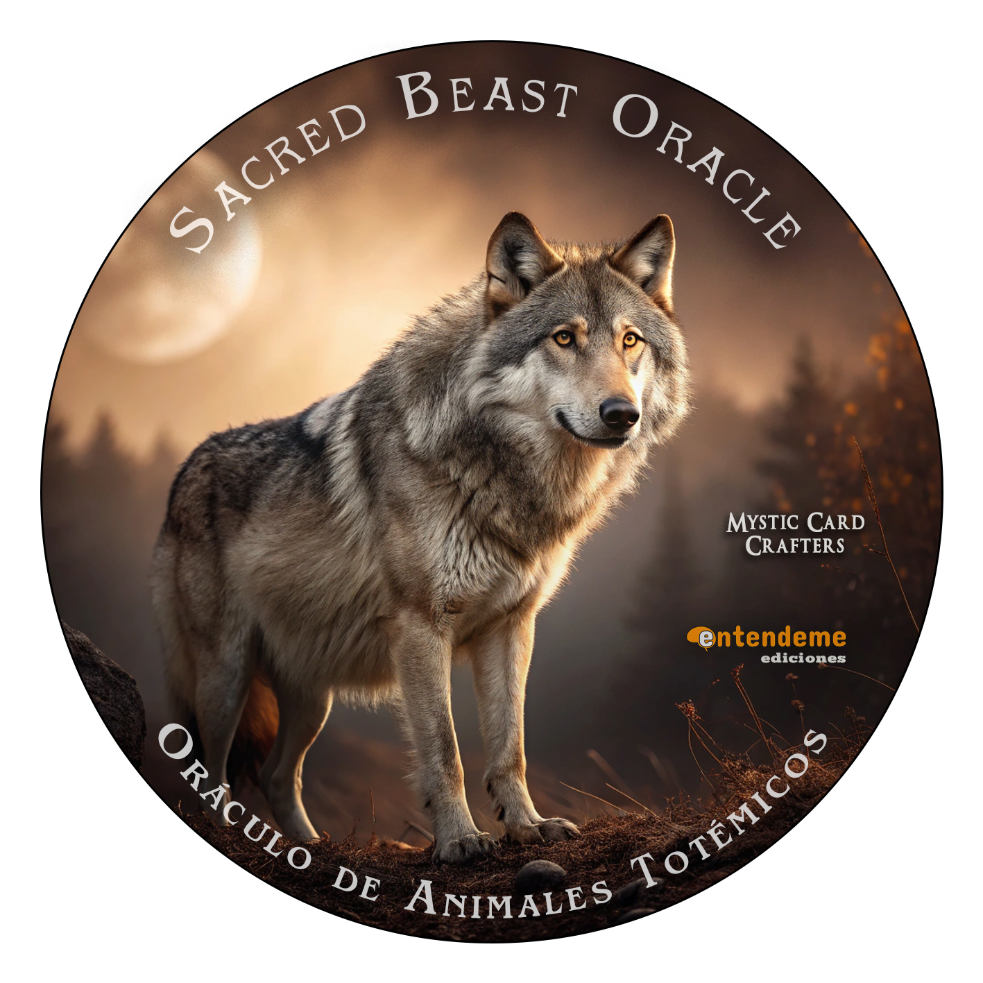 Sacred Beasts Oracle - Cartas De Oráculos De Animales - Imagen 4