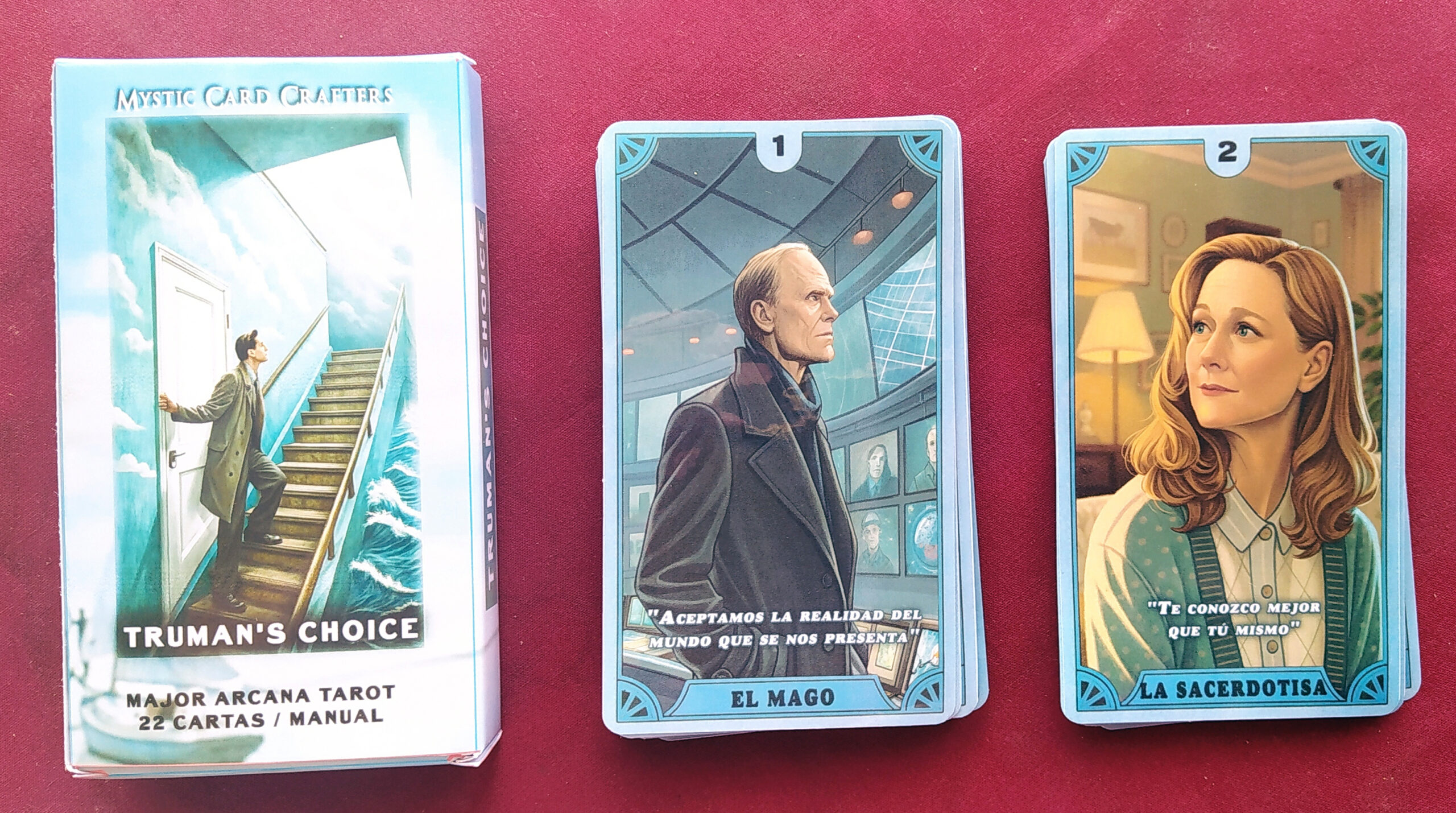Cartas De Tarot Arcanos Mayores De Truman Choice - Imagen 4