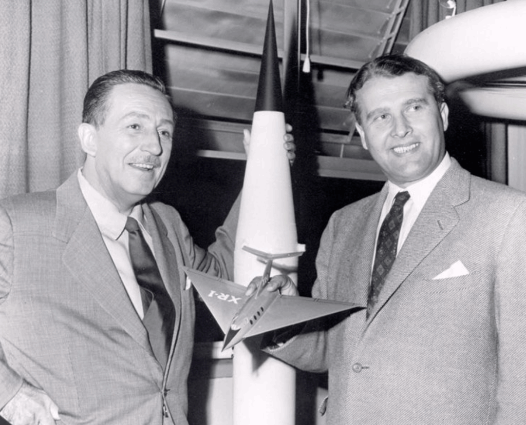 Von Braun y Walt Disney, dos piezas claves en la historia oculta de la NASA
