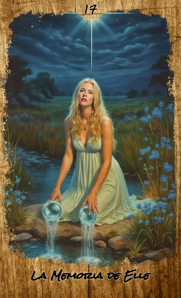 Significado La Estrella: La Esperanza de "La Memoria de Elle" (Tarot)