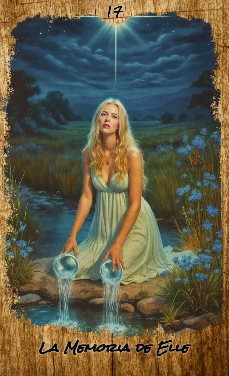 Significado La Estrella: La Esperanza de "La Memoria de Elle" (Tarot)