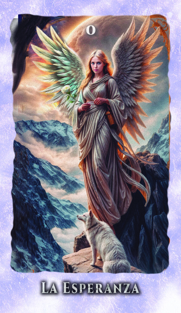 Significado del Loco Tarot - Esperanza Lumen Angelis - Tirada DRAE de crisis vocacional
