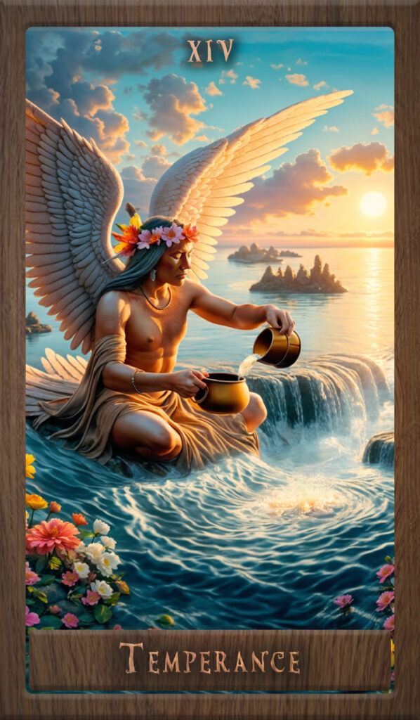 Tarot para equilibrar la vida - templanza