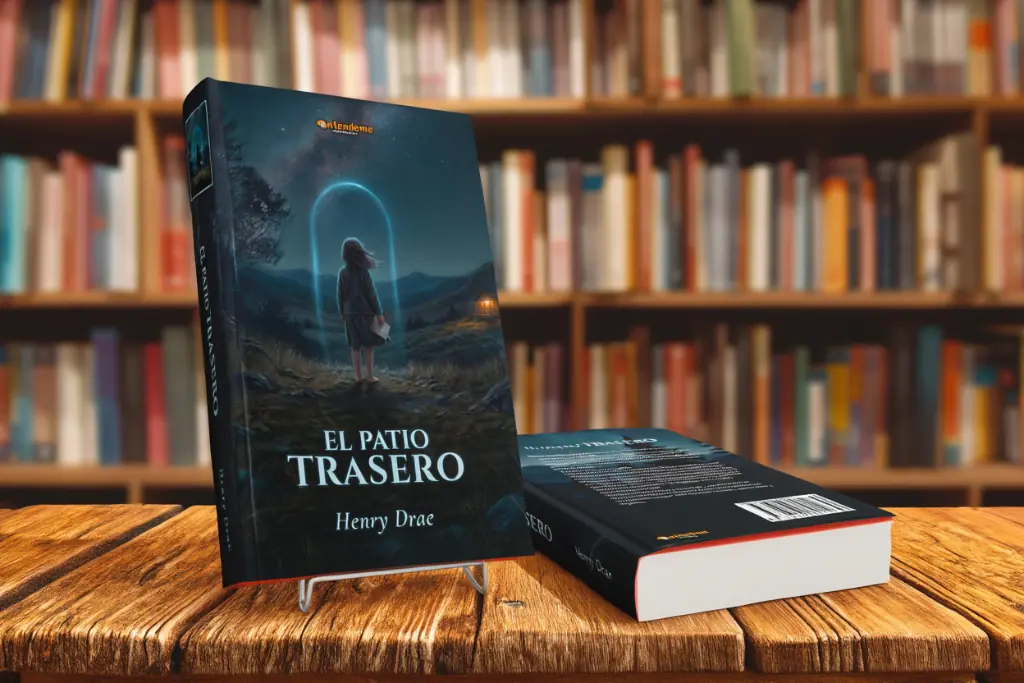 El Patio Trasero - thriller de conspiración en la Patagonia Ilustración del universo creativo de Henry Drae, escritor argentino independiente