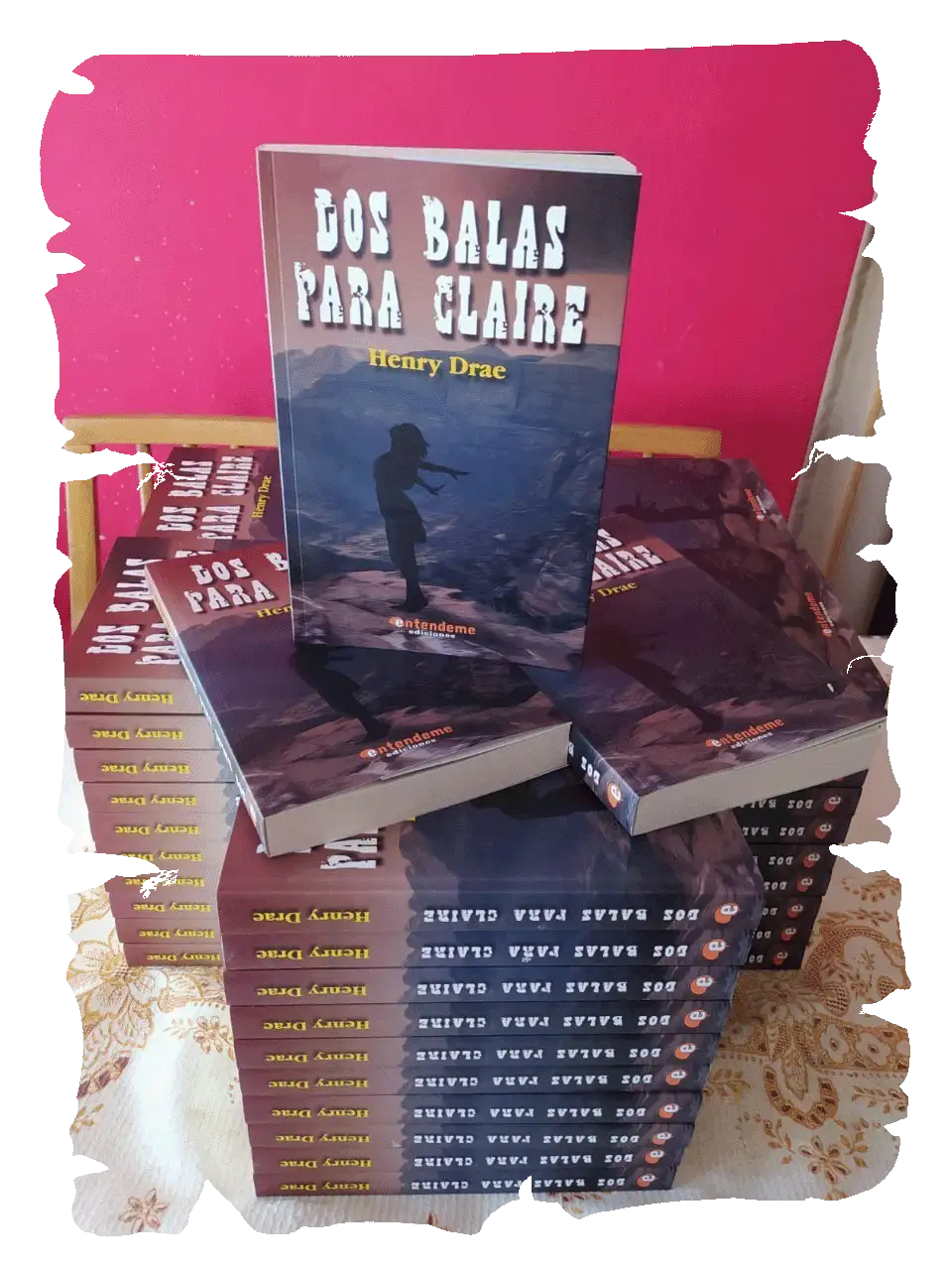Tapa de Dos Balas Para Claire, de Henry Drae