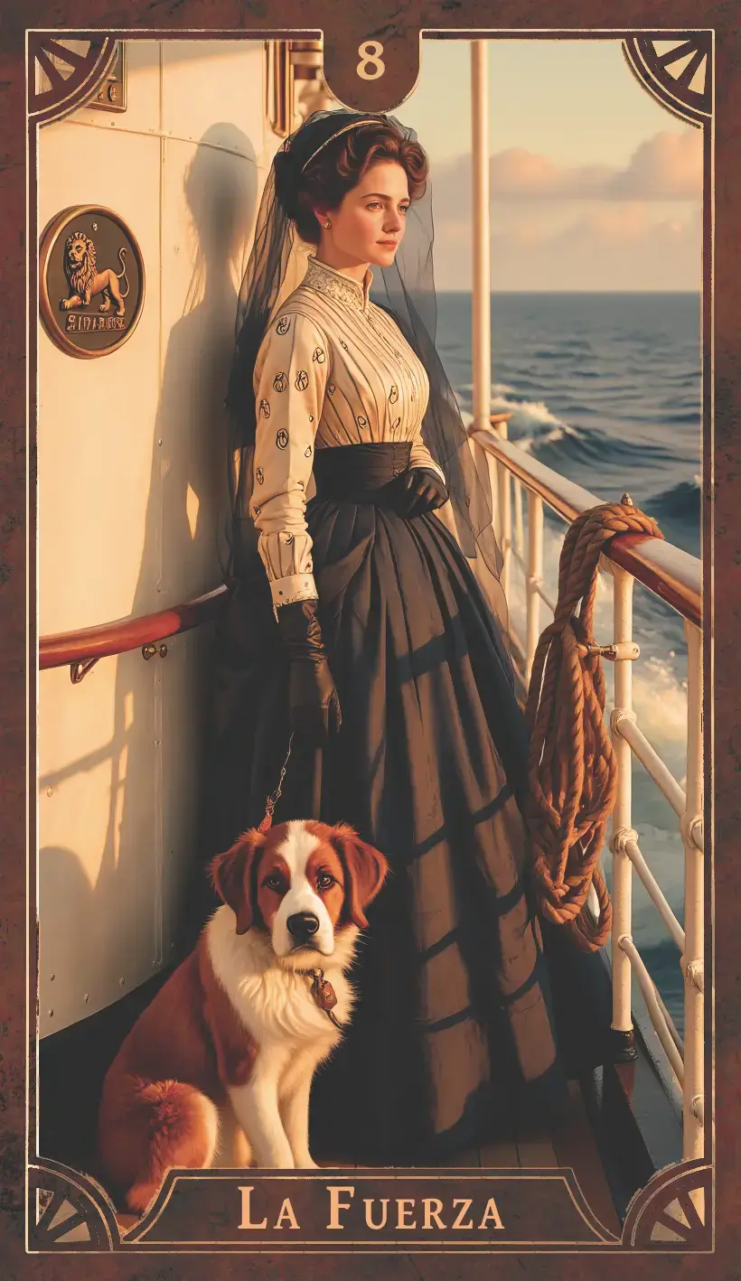 La Fuerza — Tarot Titanic