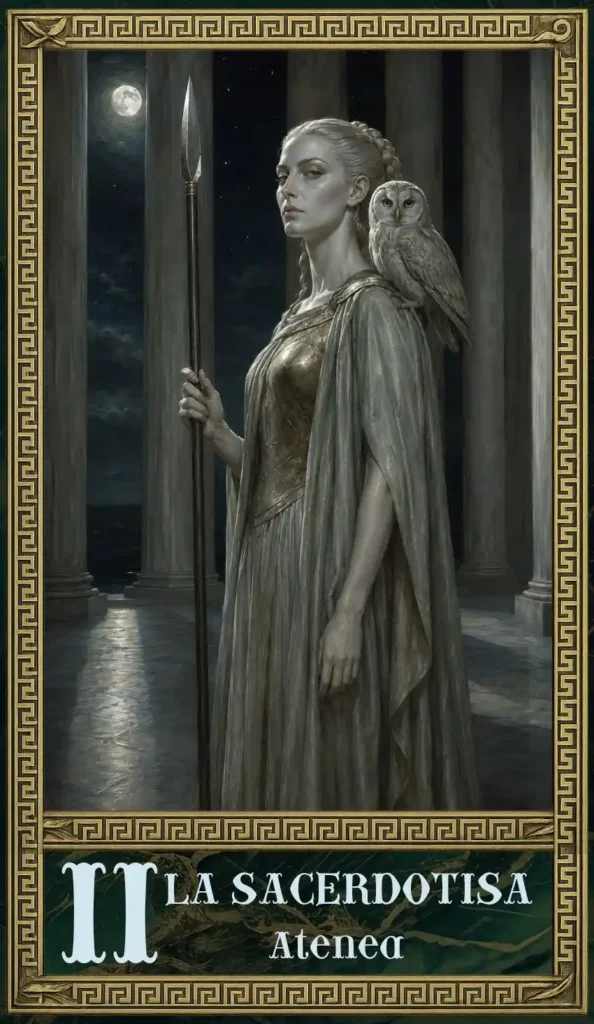Tarot de Moda - La Sacerdotisa en el Viaje de Odiseo