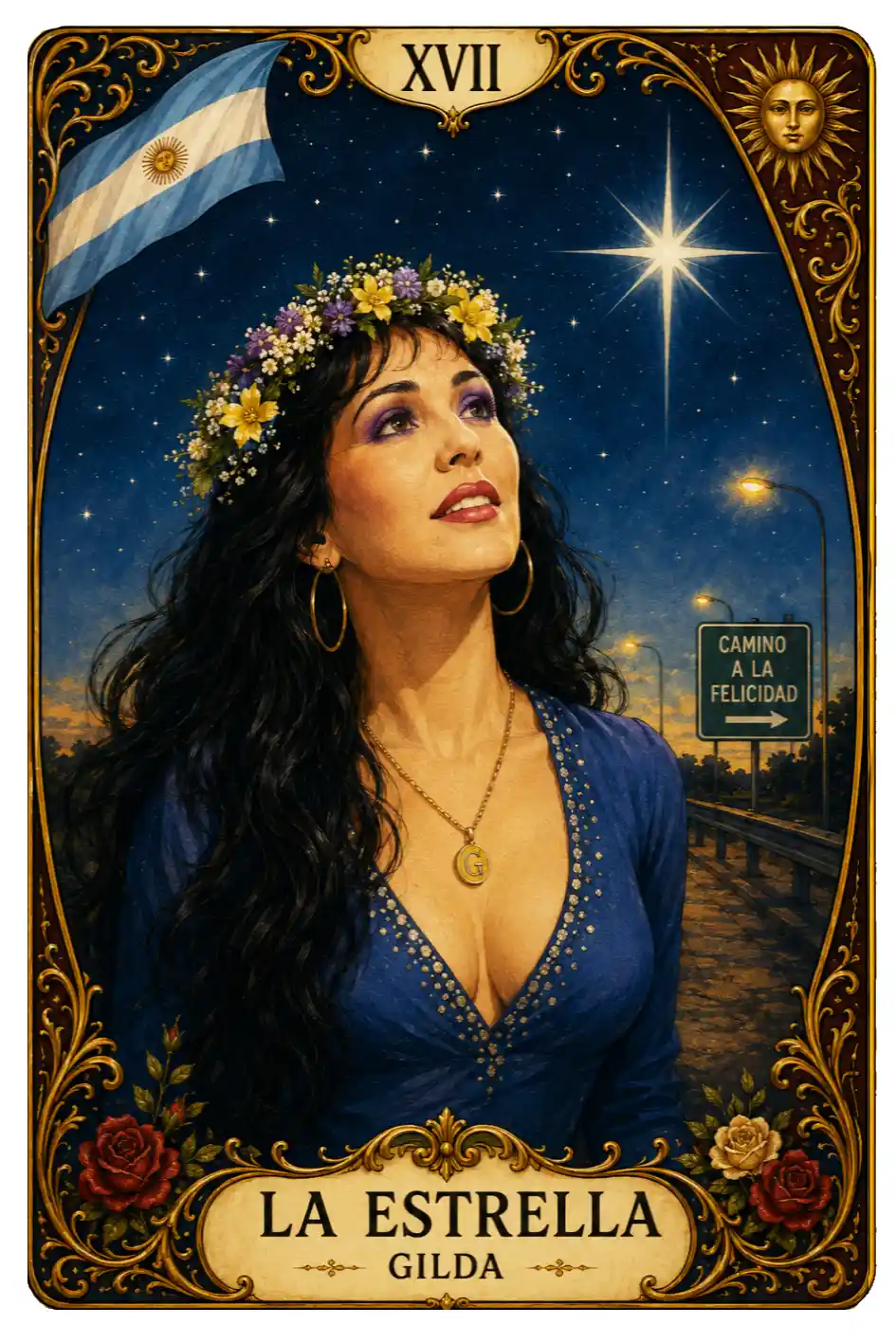 mazo de tarot argentino - Gilda