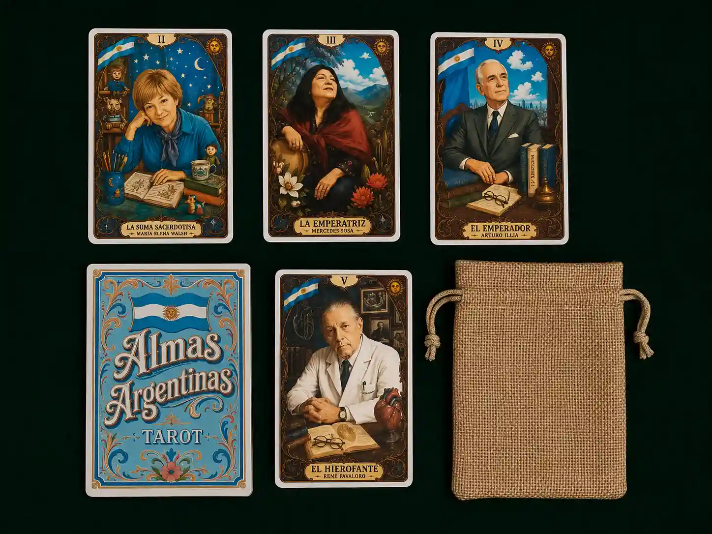 Almas Argentinas Tarot — Edición Artesanal - Imagen 4