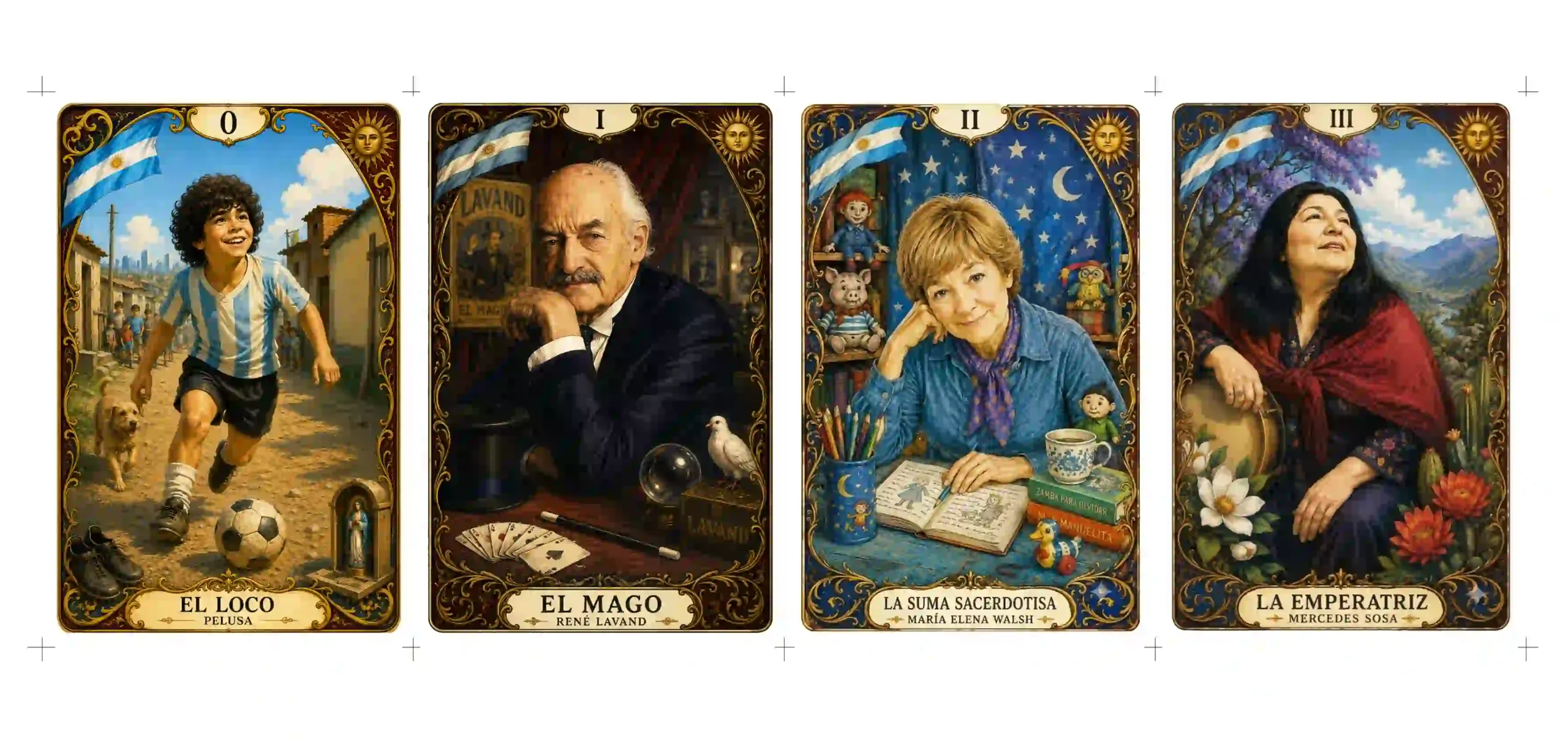 Almas Argentinas Tarot — Kit Imprimible - Imagen 2
