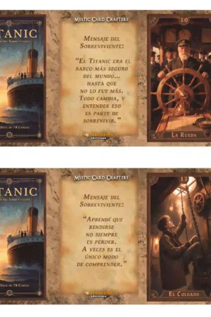 Arcanos en lata - Tarot del Titanic