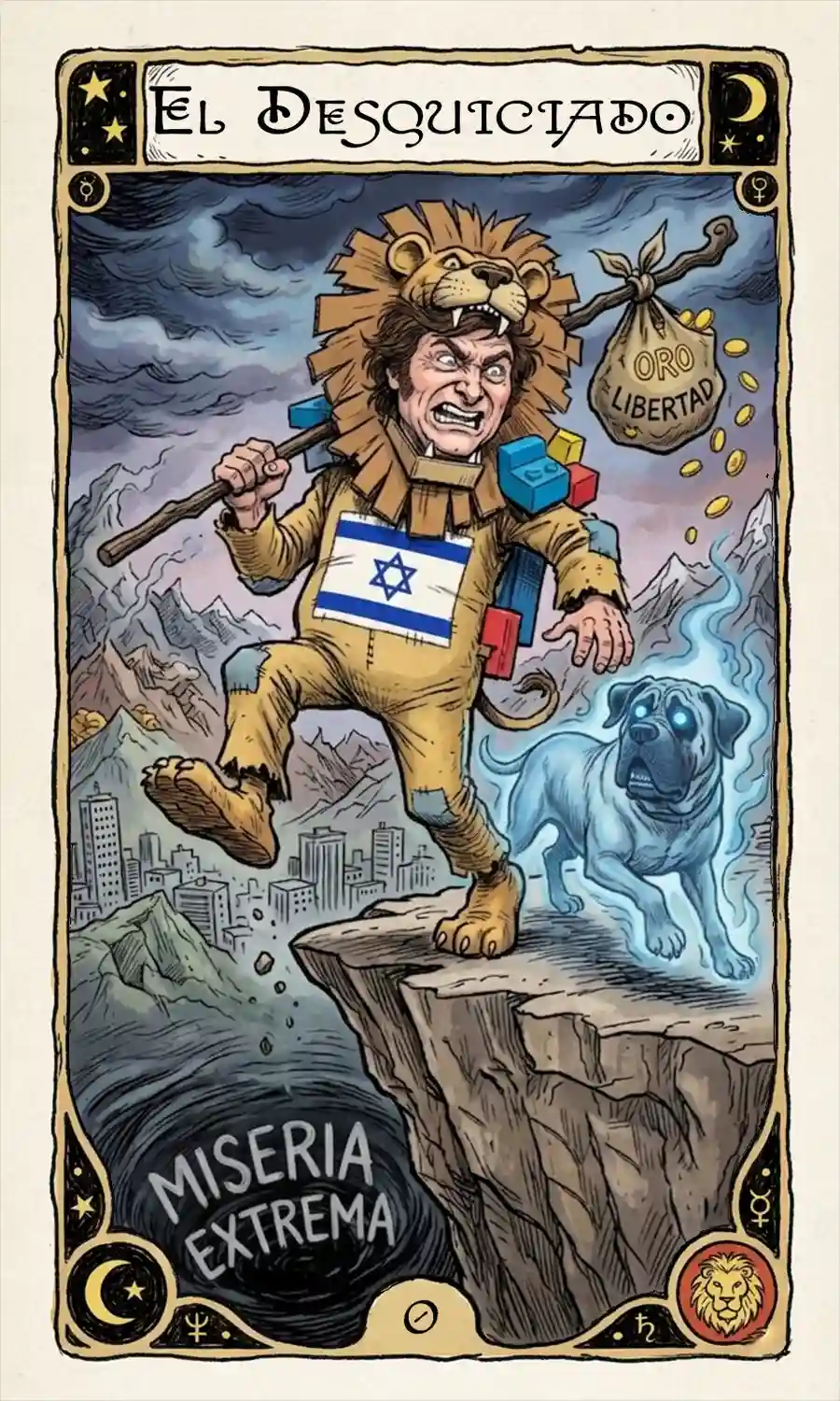 Garcanos Mayores — Tarot político argentino para imprimir - Imagen 2