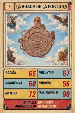 Tarot Triunfo - La Rueda