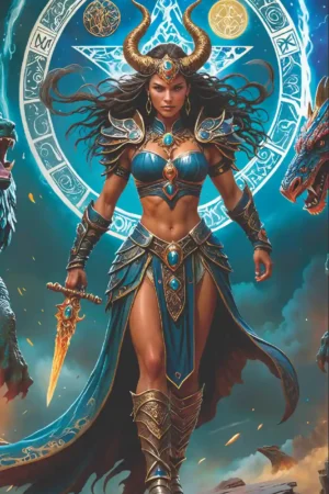 Primal Sorcerer Tarot Pack Digital - El mundo