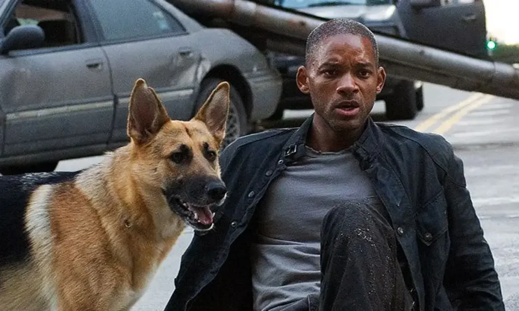 imagen de Soy Leyenda - películas donde muere el perro