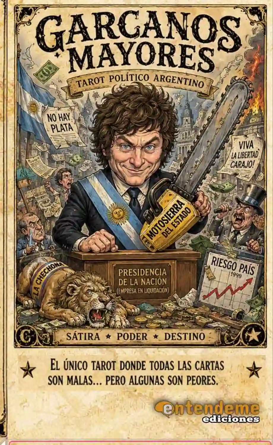 tarot politico argentino imprimible - caratula