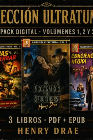 Pack 3 Libros de Terror Pulp · USD $8,99 — Pack Ultratumba