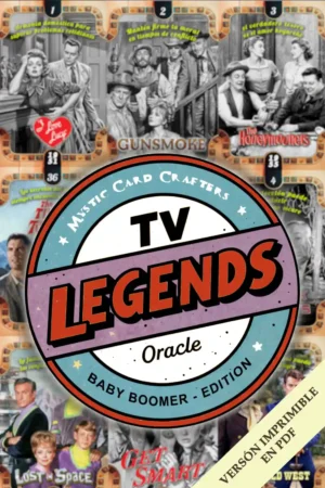 Cartas de series de TV 1960 imprimibles portada