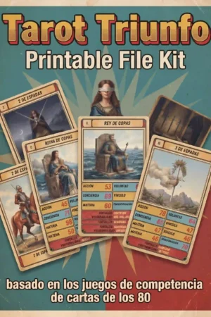 pack digital tarot triunfo imprimible