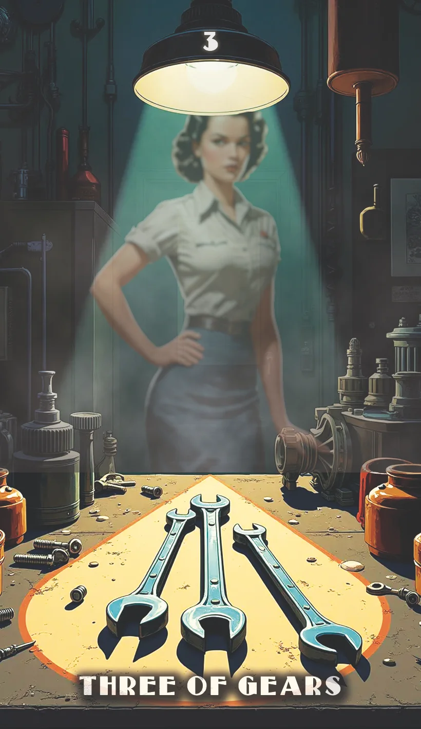 Mystic Metropolis Noir Imprimible - Tarot Deck - Imagen 7