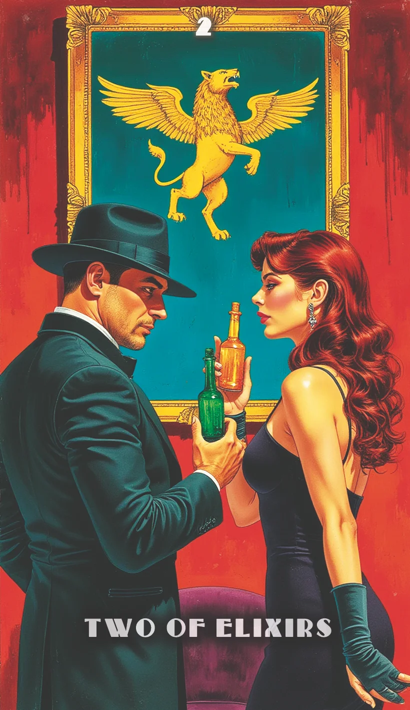 Mystic Metropolis Noir Imprimible - Tarot Deck - Imagen 5