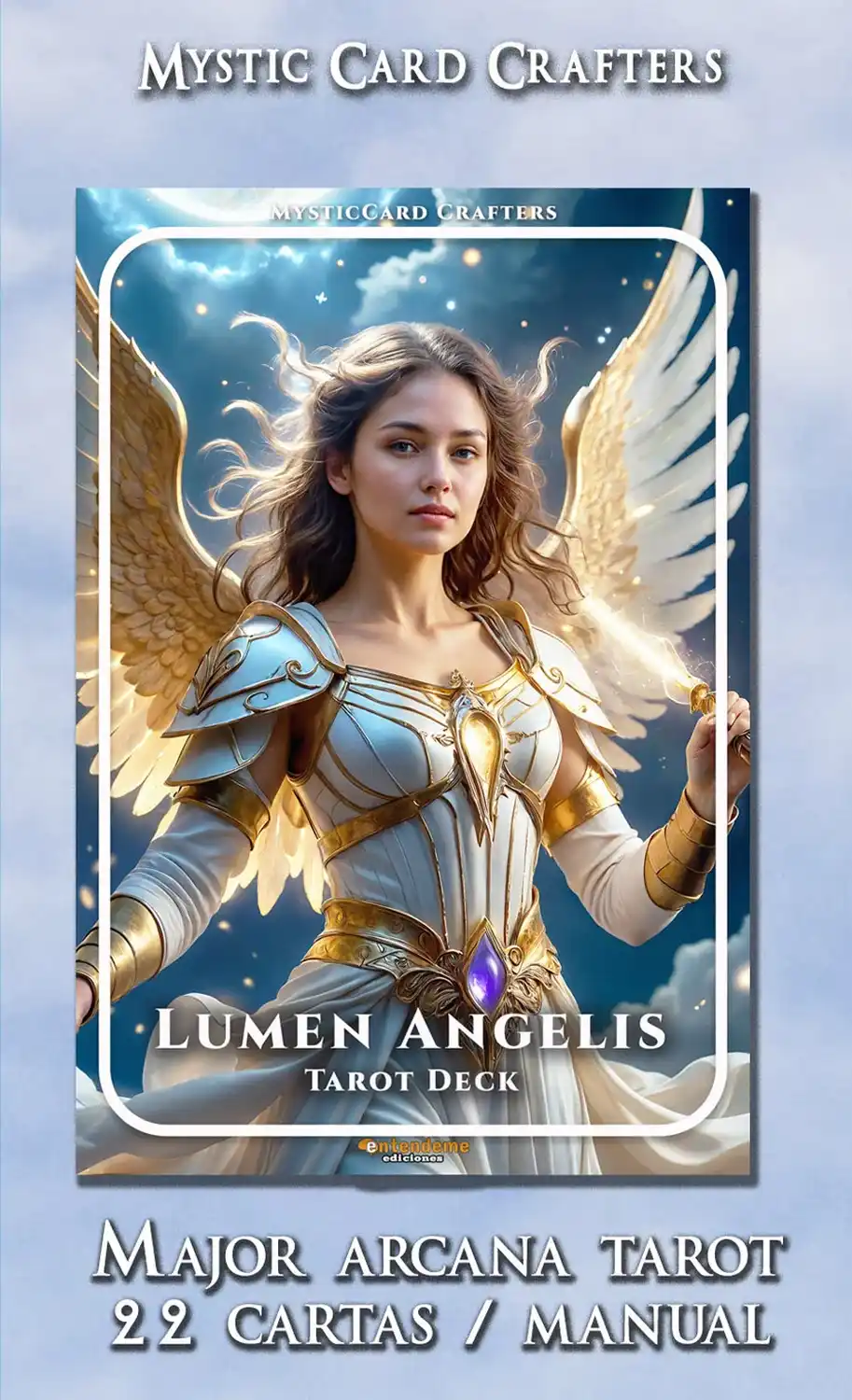 Tarot de Angeles para imprimir - portada