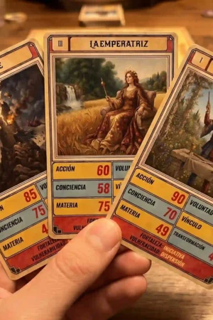 Tarot Triunfo - Mano de tres cartas